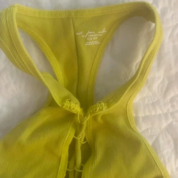 Urban Outfitters Halter Tie Open Top in Green Size XS/S - Picture 4 of 4